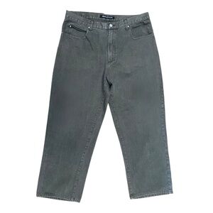 Vintage Versace Jeans Couture Gray Straight-Leg Denim – Men’s 36x28